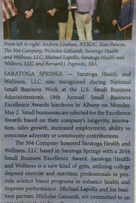SHW Wins Award!